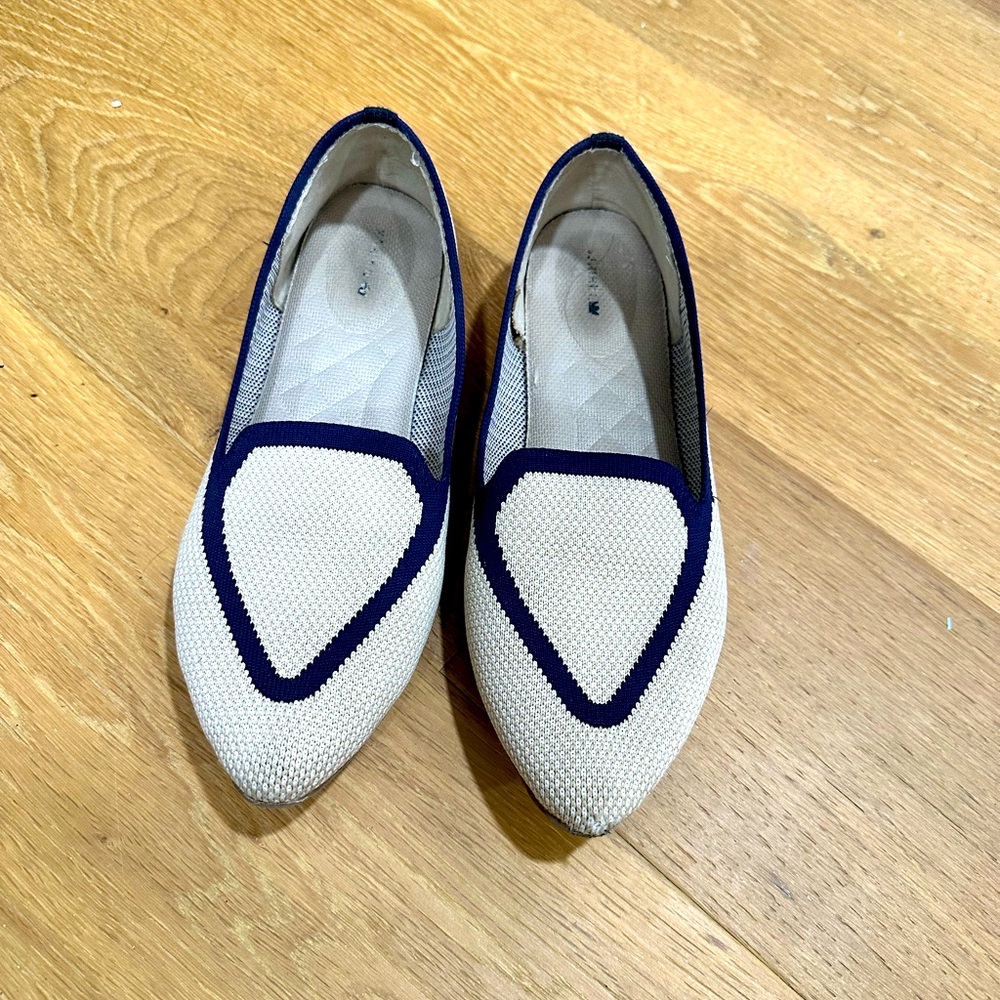 Lightly worn Birdies flats